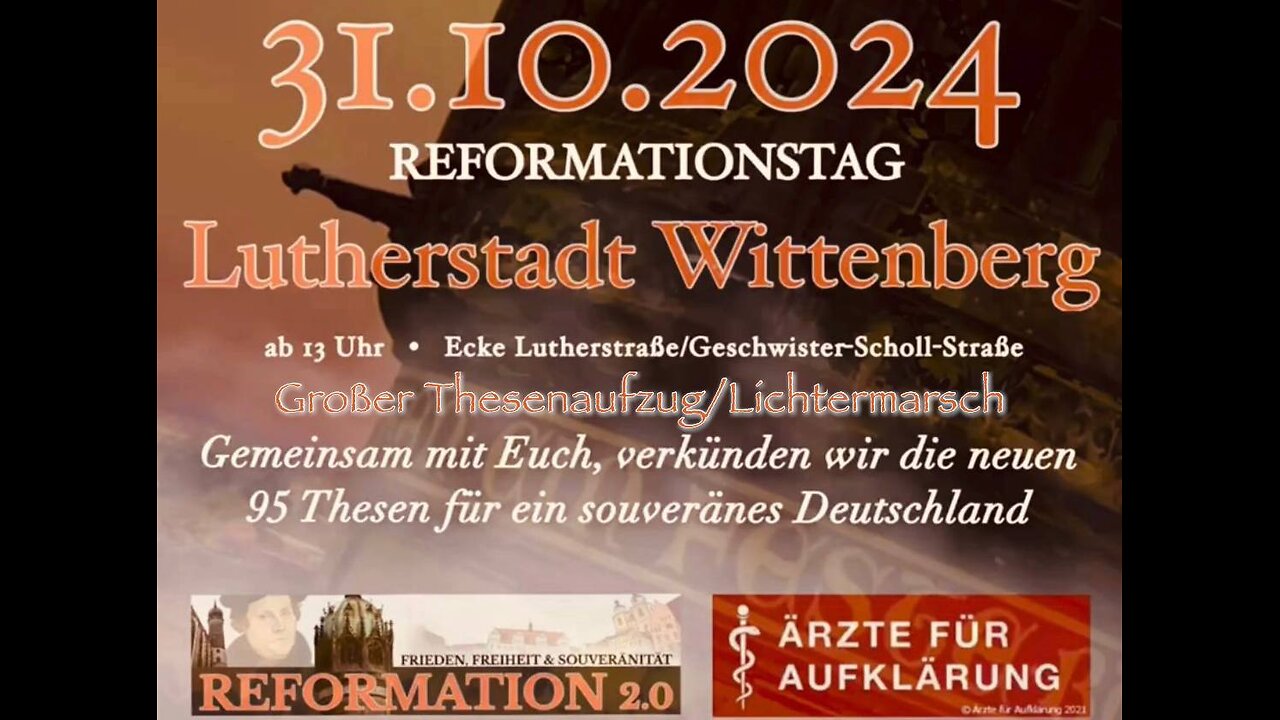 REFORMATION 2.0 in Wittenberg (31.10.2024)