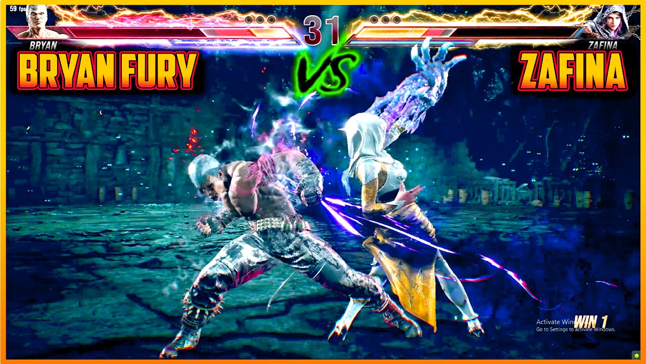 Zafina Has so many moves to defeat opponent pressure! | Tekken 8 Pro Bryan Fury Gameplay