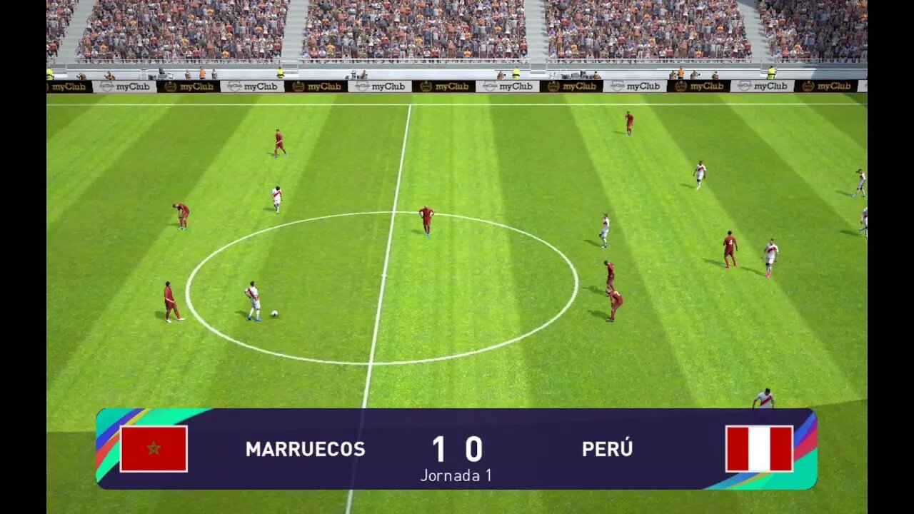 PES 2021: MARRUECOS vs PERU | Entretenimiento Digital 3.0