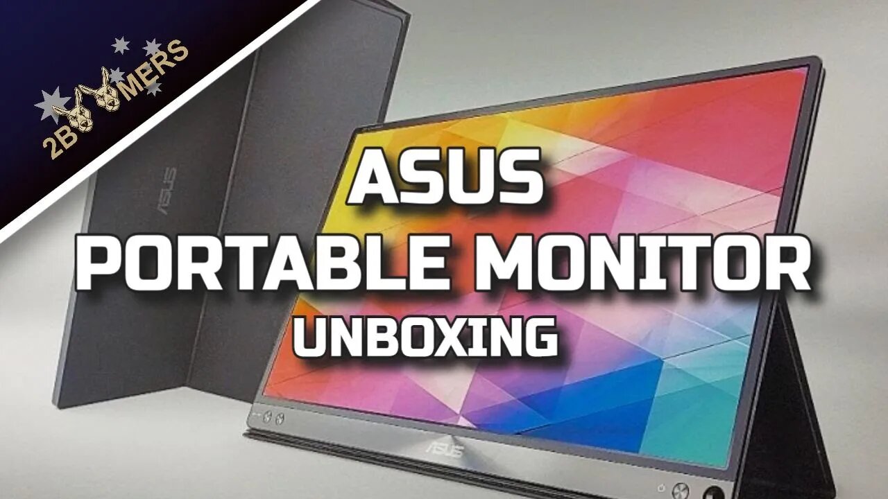 ASUS ZENSCREEN PORTABLE MONITOR SCREEN UNBOXING