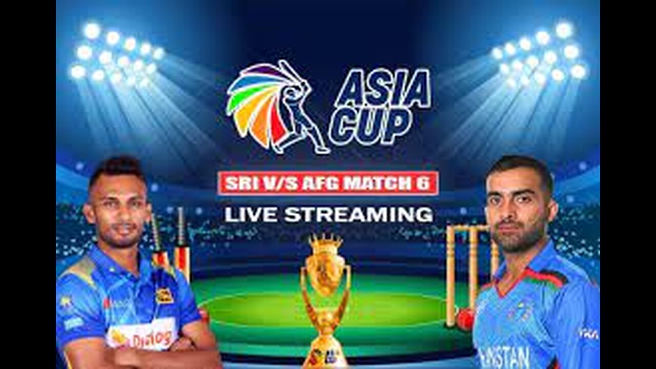 TODAY CRICKET MATCH ASIA CUP 2023 SRI LANKA VS AFGHANISTAN