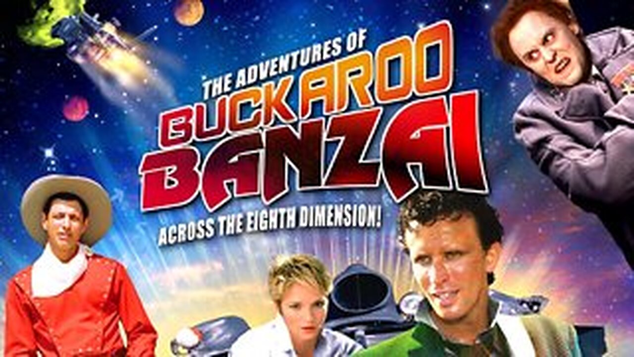 THE ADVENTURES OF BUCKAROO BANZAI ACROSS THE 8TH DIMENSION 1984 Cult Classic FULL MOVIE HD & W/S