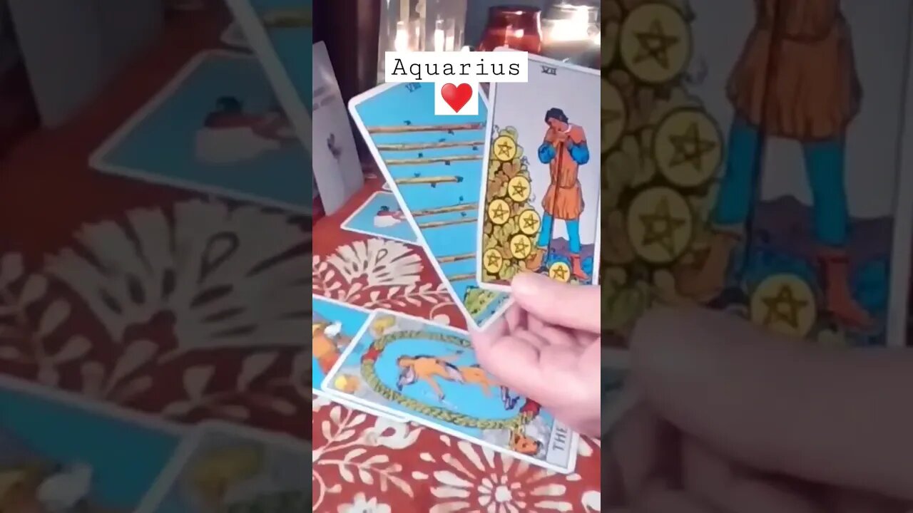 Aquarius ♥️ They Hold Secrets Deep In Their Heart #tarot #tarotreading #zodiac #soulmate