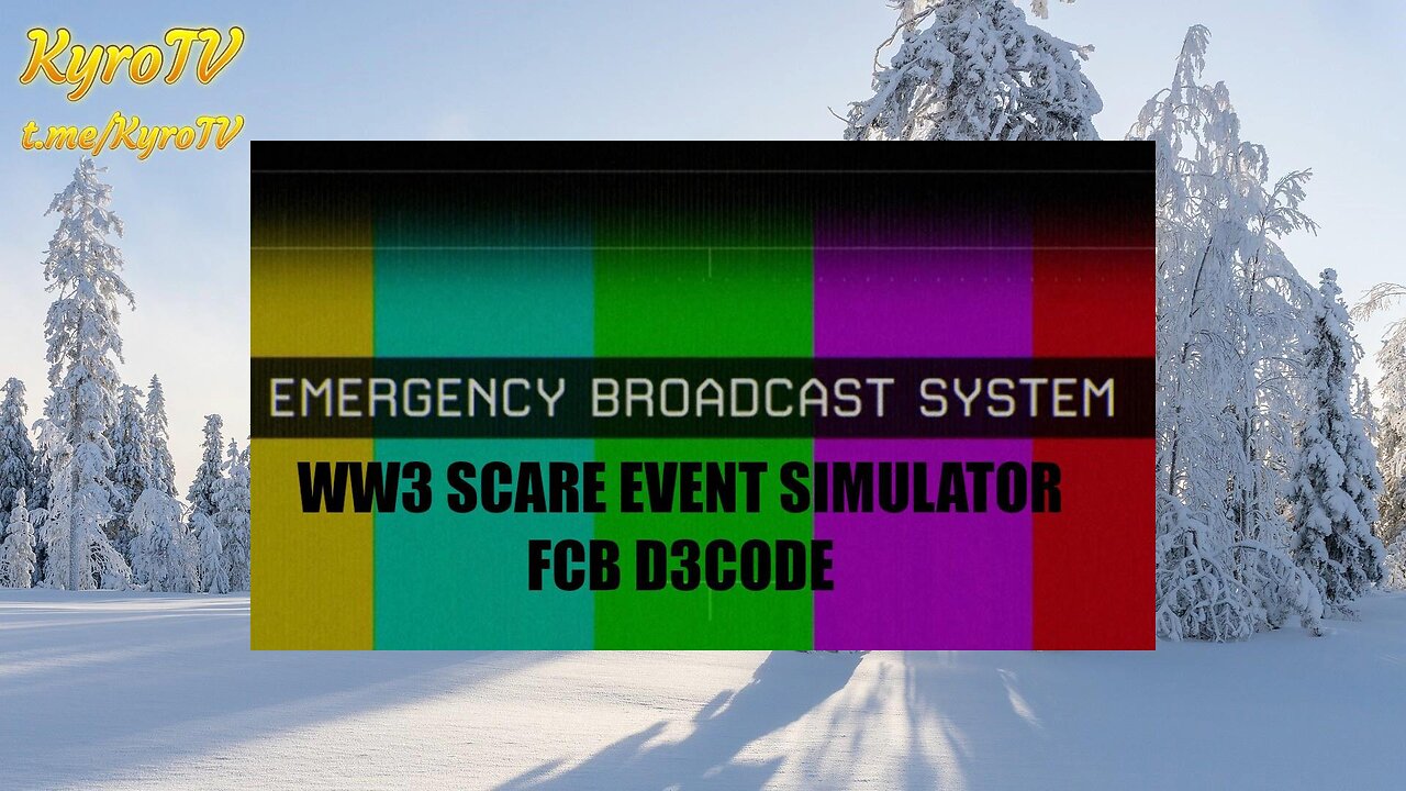 FCB D3CODE - WW3 Scare Event Simulator