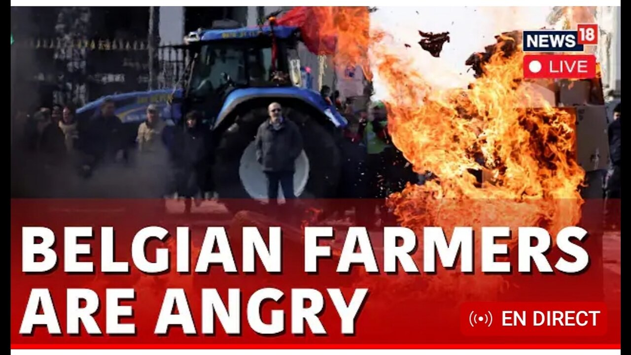 Belgian farmers are angry