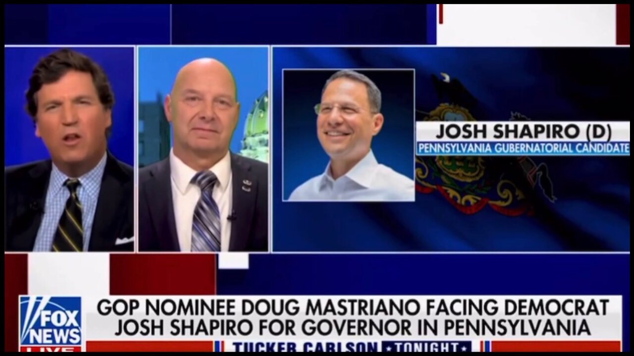 Doug Mastriano For Governor / Tucker Fox News Interview