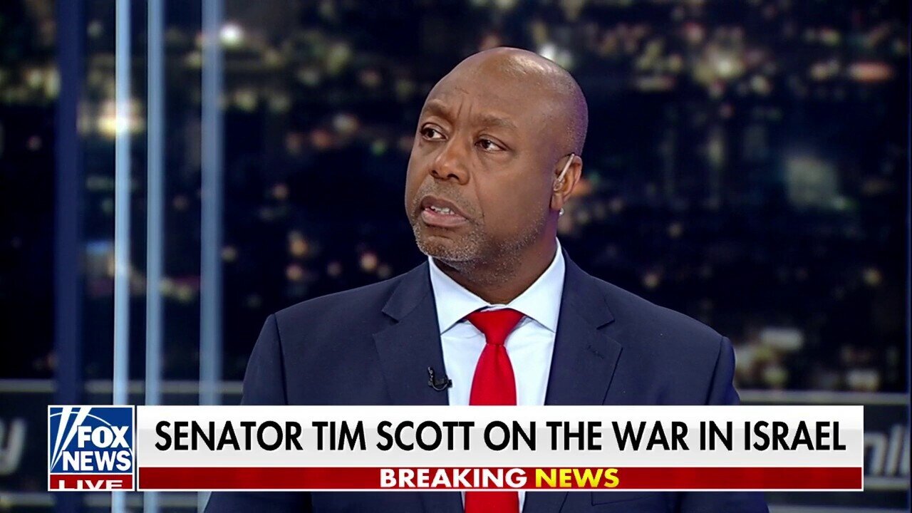 Sen. Tim Scott: We Cannot Have Members Of Congress Be Part Of Hamas' Propaganda Machine