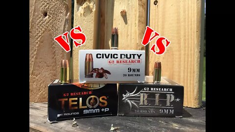 9mm R.I.P vs 2x4 Test...