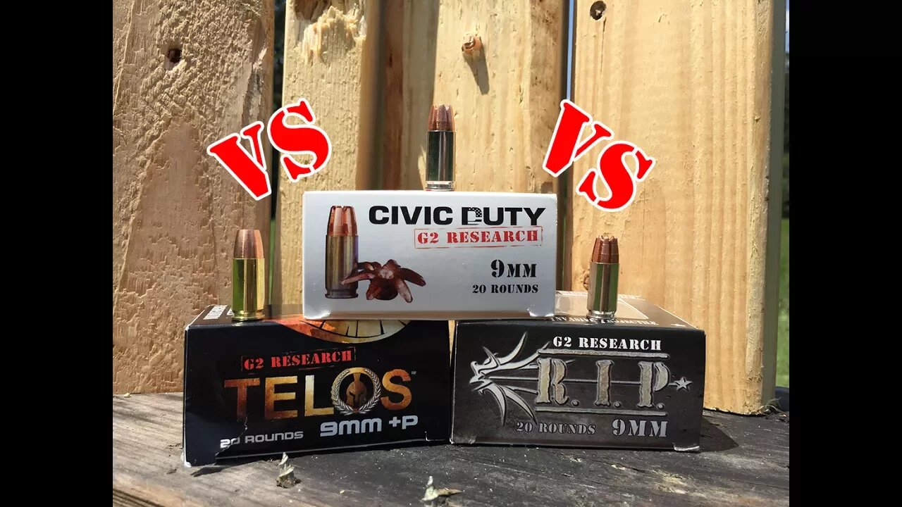 9mm R.I.P vs 2x4 Test...