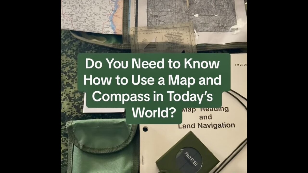 Do You Still Need To Know How to Use a Map and Compass in Today’s World?