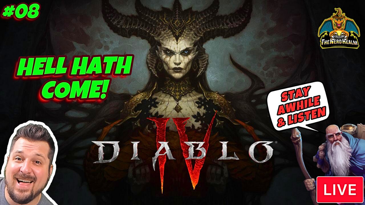 Diablo 4 | Hell Hath Come | Playing With Viewers! #08 (Full Playthrough)