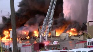 Team Coverage: Massive fire reported at facility south of downtown Omaha