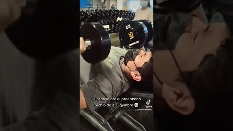 Cuando le Das el Preentreno Prohibido a tu Gymbro 💀