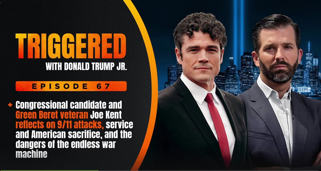 Congressional Candidate Green Beret Veteran Joe Kents Interview with Don Trump Jr