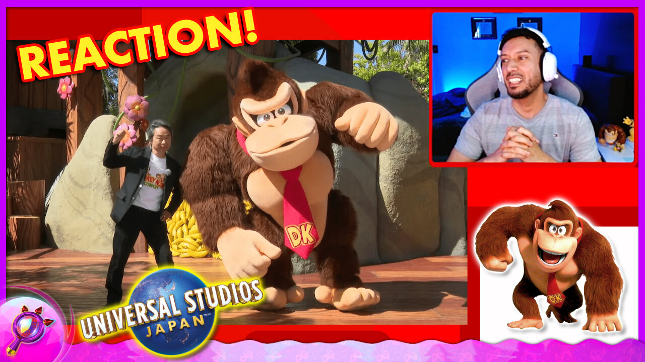 DONKEY KONG COUNTRY - Super Nintendo World (Reaction)