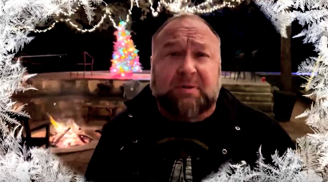 Watch: Alex Jones' 2022 Christmas Message