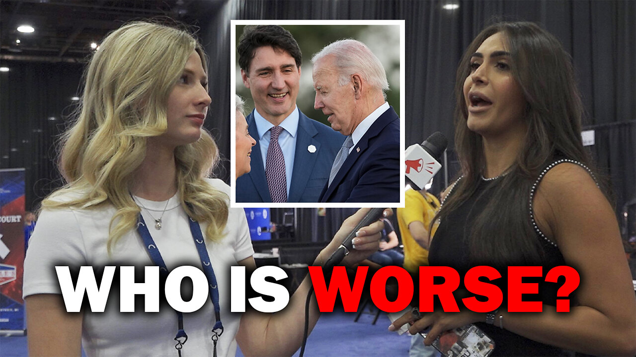 Americans answer: ‘Who’s worse, Trudeau or Biden?’