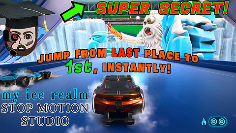 PS5 | Hot Wheels Unleashed: Super Secret! | my ice realm - Jump from Last Place to First, Instantly!