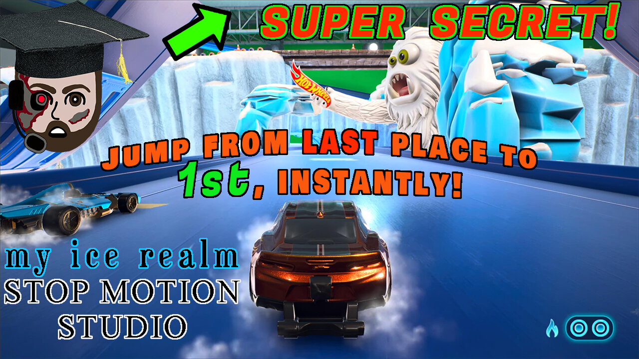 PS5 | Hot Wheels Unleashed: Super Secret! | my ice realm - Jump from Last Place to First, Instantly!