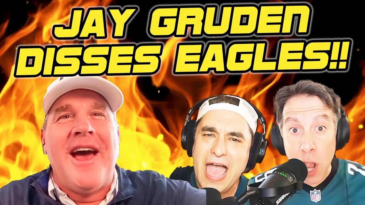 Fmr. Washington coach Jay Gruden DISSES Eagles & GETS KICKED OFF!! | Fusco Show NFL