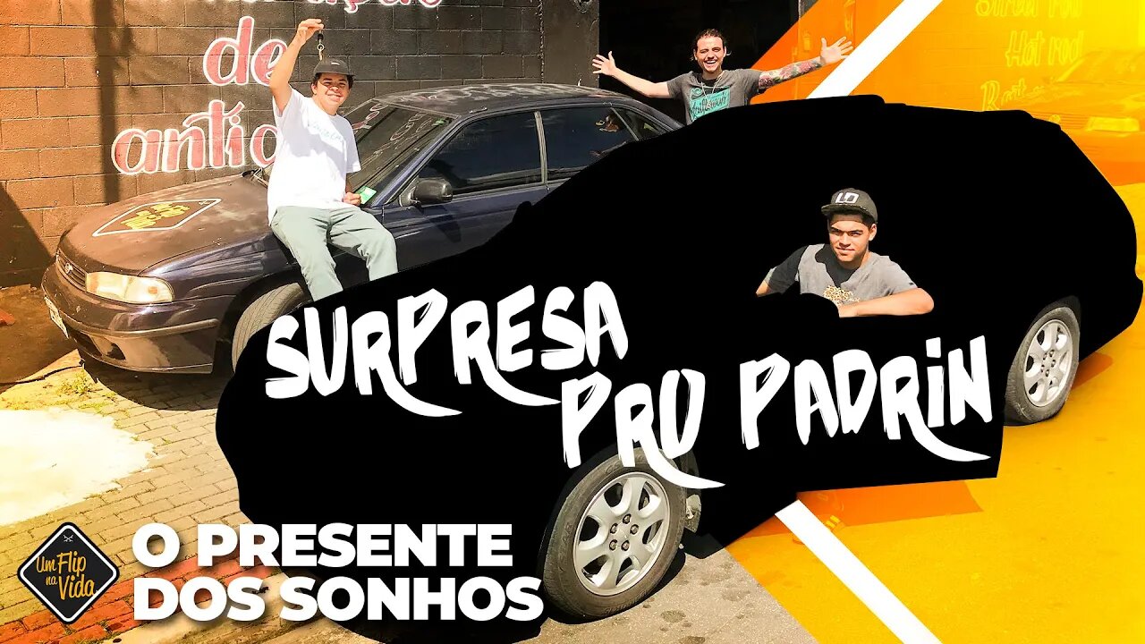 COMPREI UM CARRO MUITO RARO E DEI DE PRESENTE PRO MEU PADRINHO