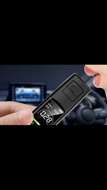 New Professional Breathalyzer Accurate Digital Alcohol Tester