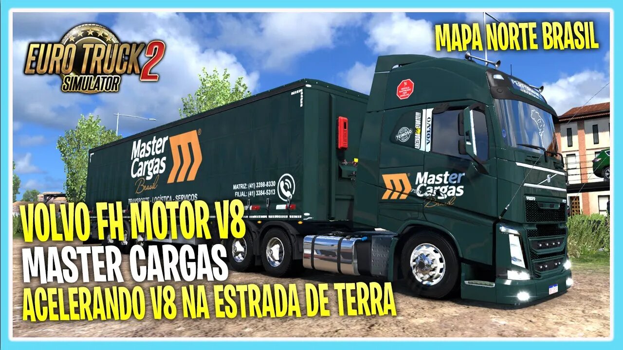 VOLVO FH MOTOR V8 MASTER CARGAS EURO TRUCK SIMULATOR 2