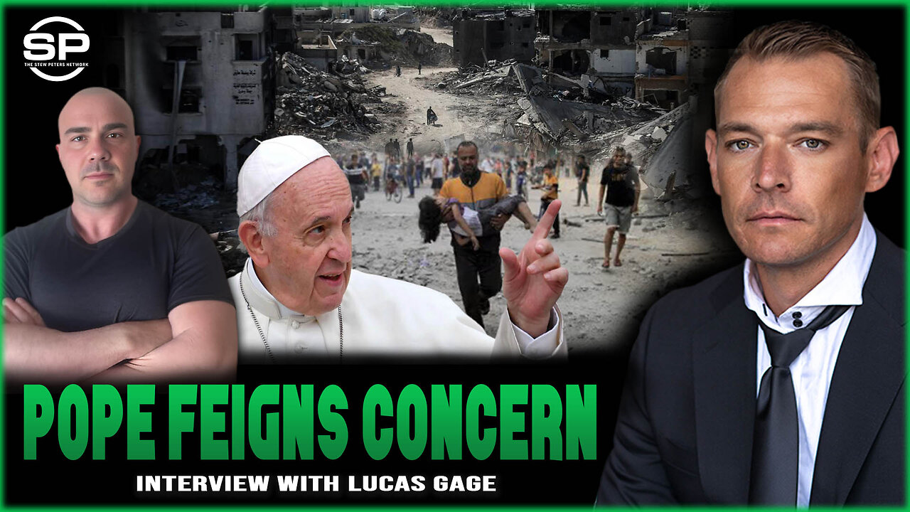 Pope Francis FINALLY urges Inquiry into Israel's Genocide, Jews shut him down Immediately