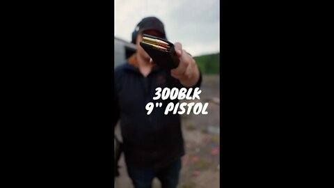 300blk 9'' pistol | #Shorts | StephenShreds