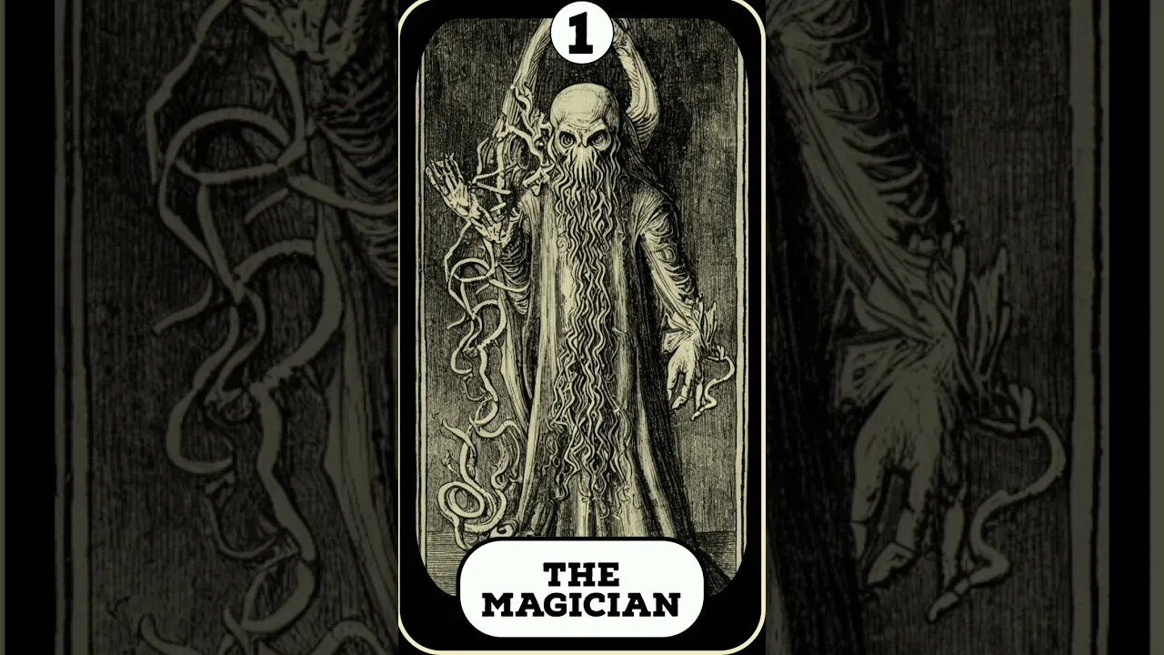 Tarot fe Cthulhu - 1 El Mago