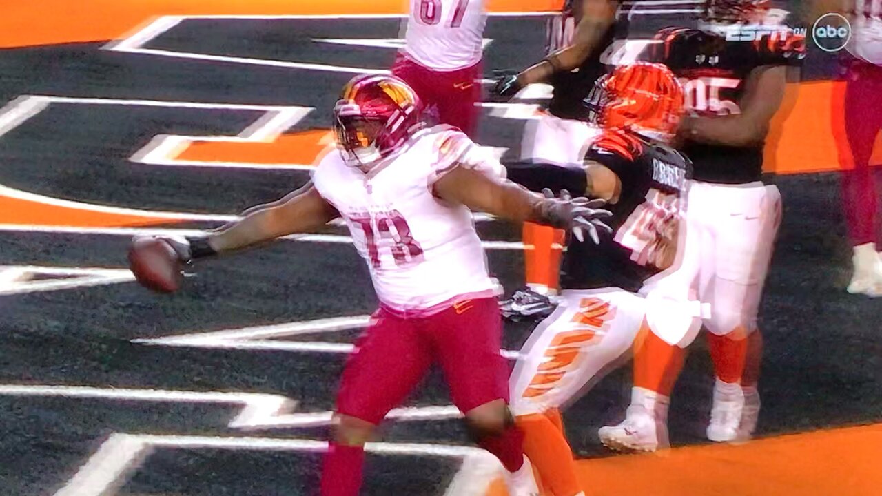 Bengals OL #73 Trent Scott TD🏈1yd. That Big Boy Dance lol.