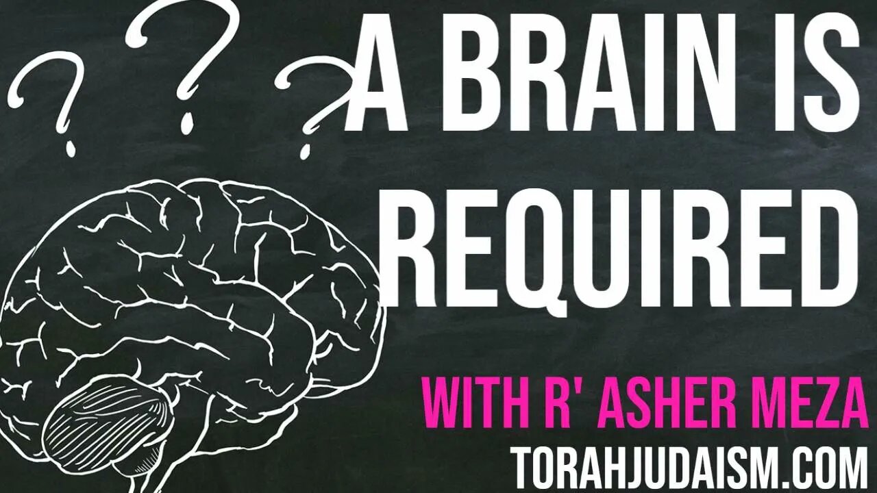 A Brain is Required!