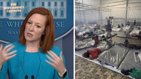 Psaki under pressure by the border crisis questions.