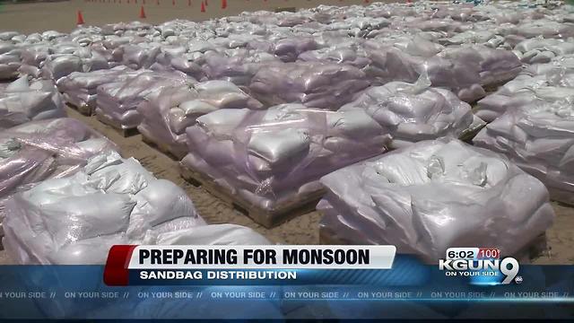 Free sandbags available in Tucson on Friday