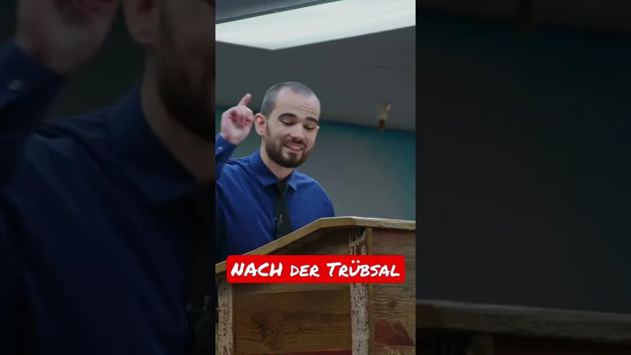 Sogleich aber NACH der Trübsal jener Tage...