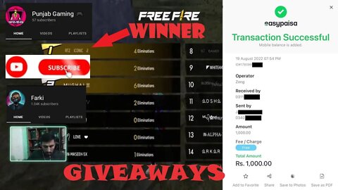 ONE MILLION VIEWS FOR THIS GIVEAWAY ?