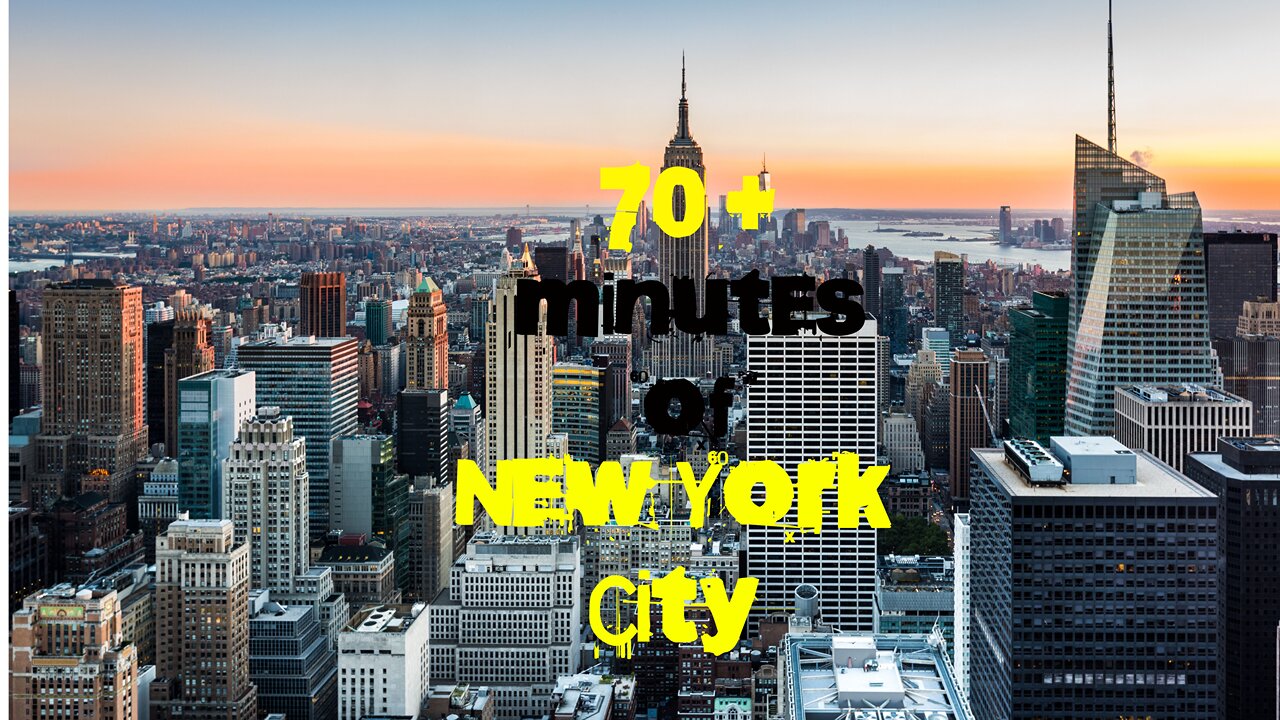 Aerial Odyssey: 70 Mesmerizing Minutes Over New York City