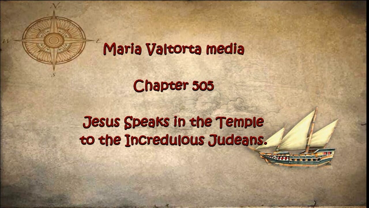 Jesus Speaks in the Temple to the Incredulous Judeans.