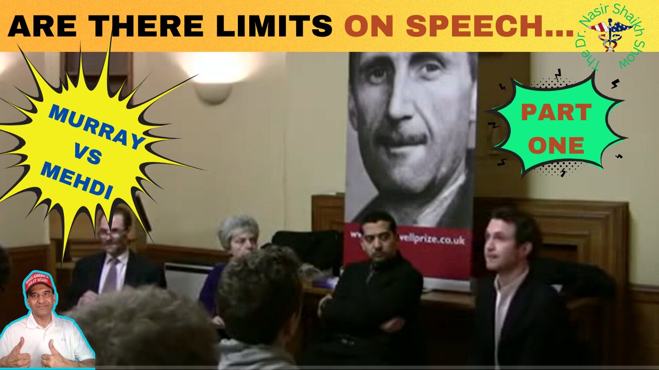 Debate on Free Speech: MURRAY vs MEHDI Unleashing the Clash of Ideas