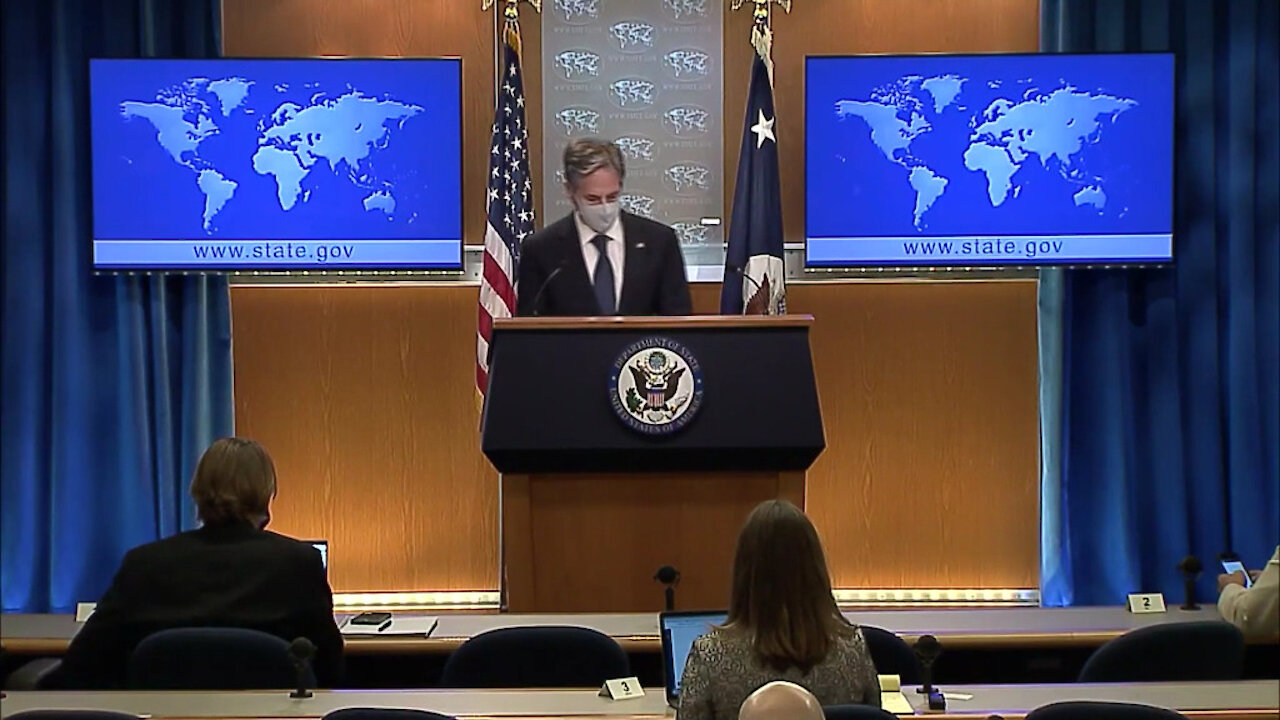 Blinken to Deliver Remarks to the Press on Afghanistan - 2:30 pm