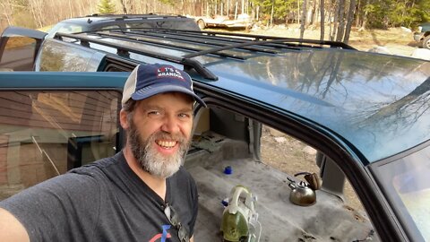 MAJOR PROGRESS ON THE MOUNTAIN RIG. 1993 OBS SUBURBAN.