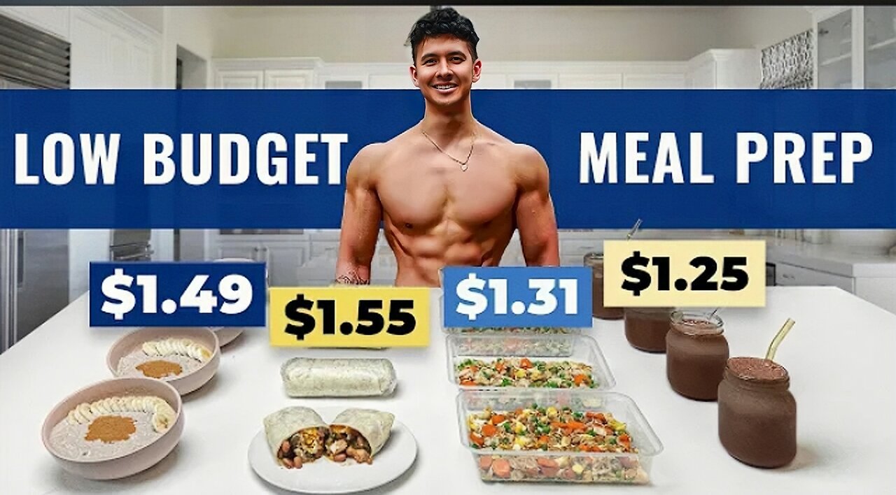 The CHEAPEST Meal Plan to Lose Fat (HEALTHY & EASY)