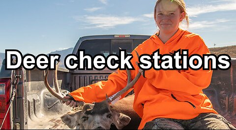 Deer check stations