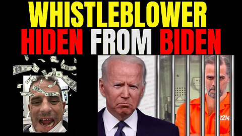 Whistleblower Luft is Hiden from Biden 07/13/23..