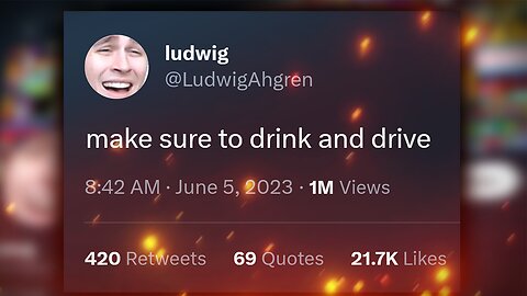 How Ludwig Got Me A DUI?!