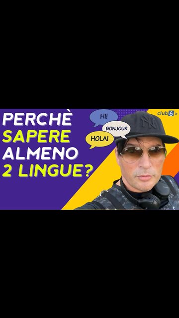 Quanto e’ importante parlare una seconda lingua. Morris San