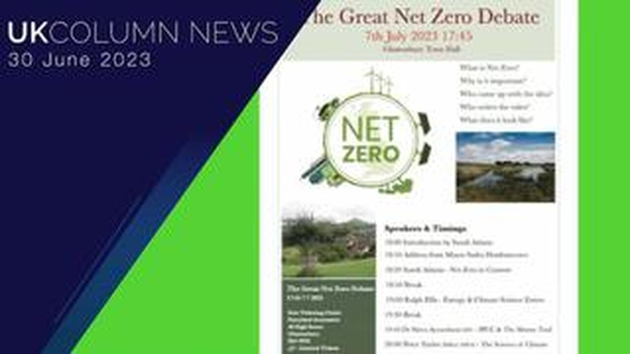 Glastonbury's Great Net Zero Debate—With Guest Sandi Adams - UK Column News