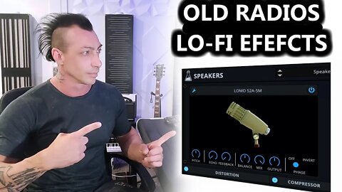 Cool Old Radio, Speakers and Saturation Effects Plugin