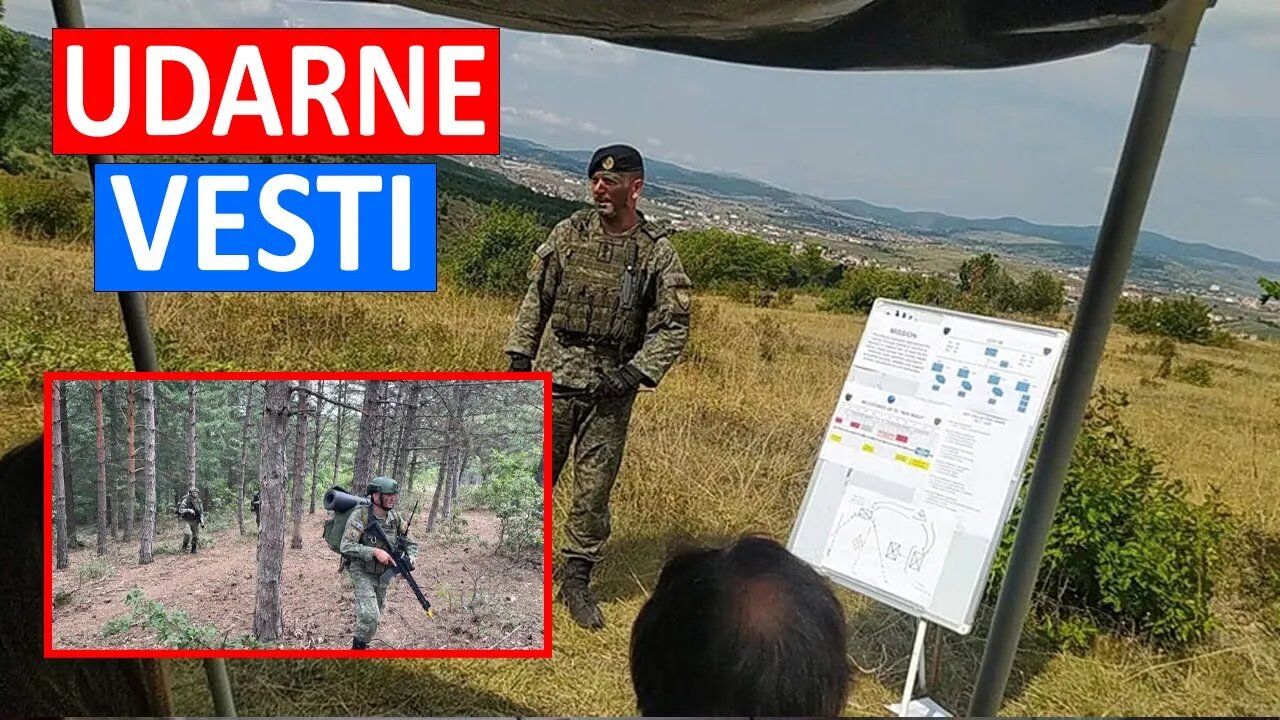 SIPTARI OTPOCELI PRIPREME,NATO OBUCAVA KOSOVSKU VOJSKU!