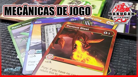 As mecânicas básicas do TCG de BAKUGAN BATTLE PLANET